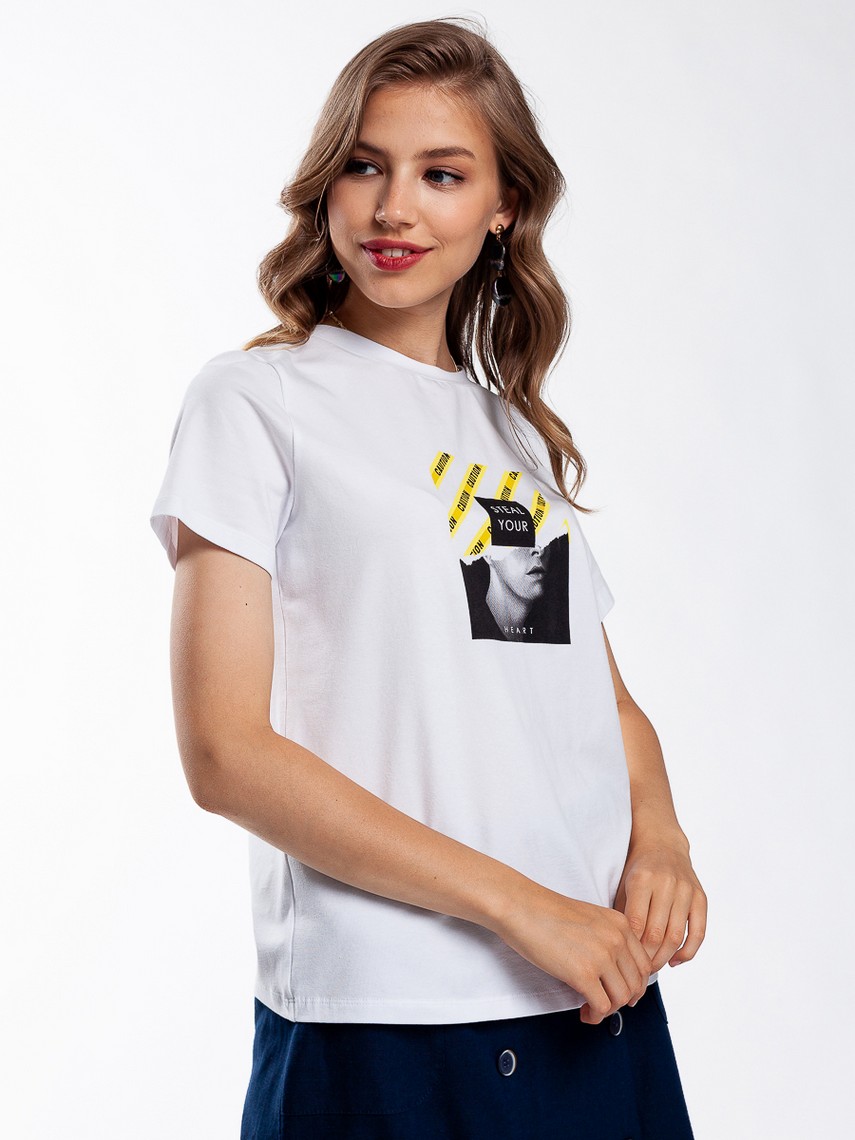 Футболка Femme 30368.1.1F — белый