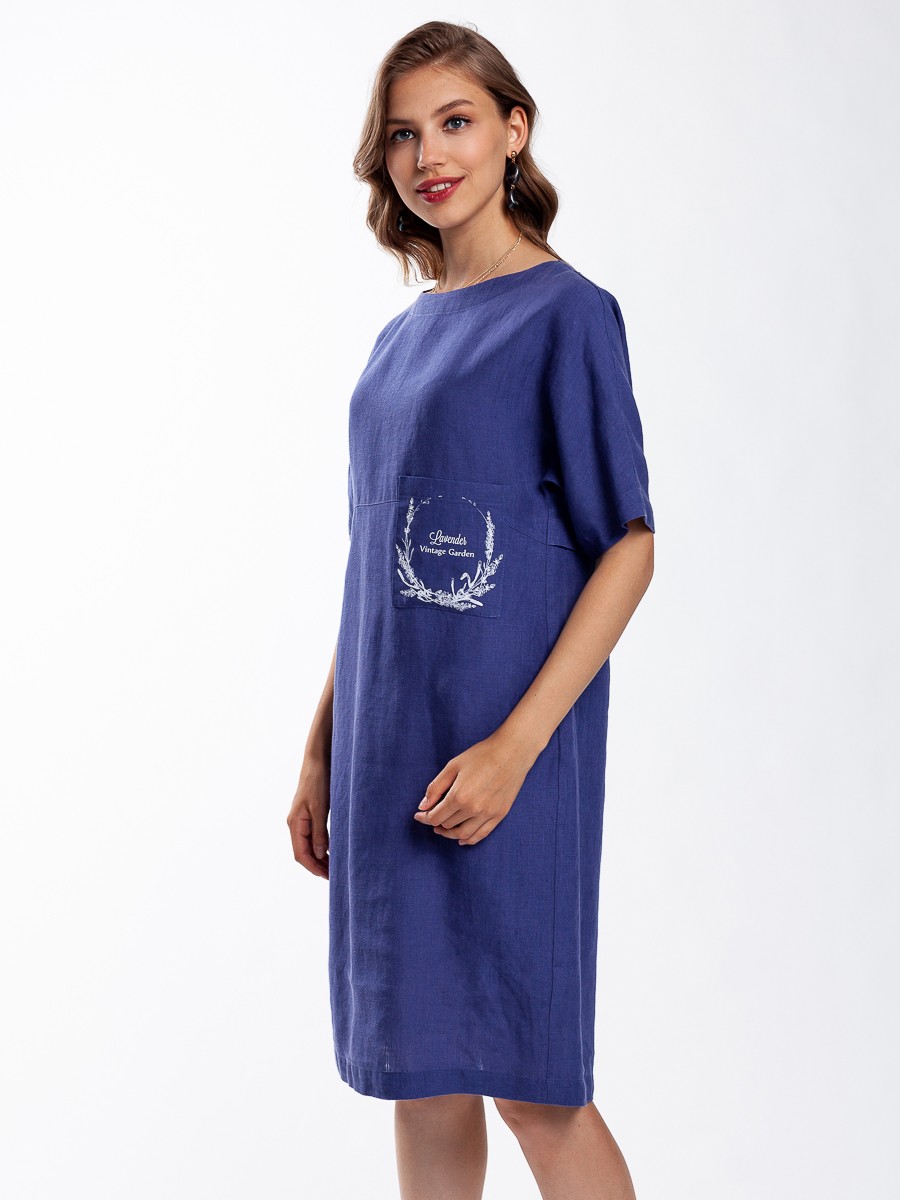 Платье Femme 8794.1.22F — голубой