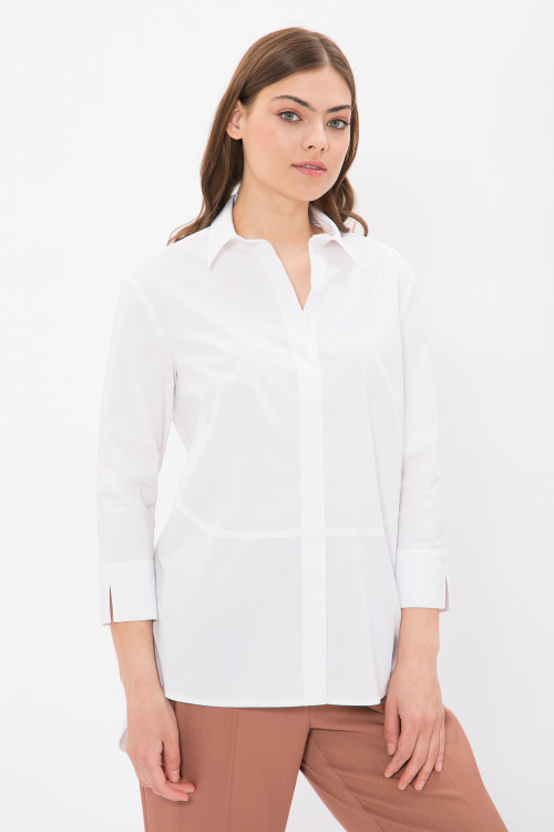 Блузка Classik-T 13211-1321 — белый