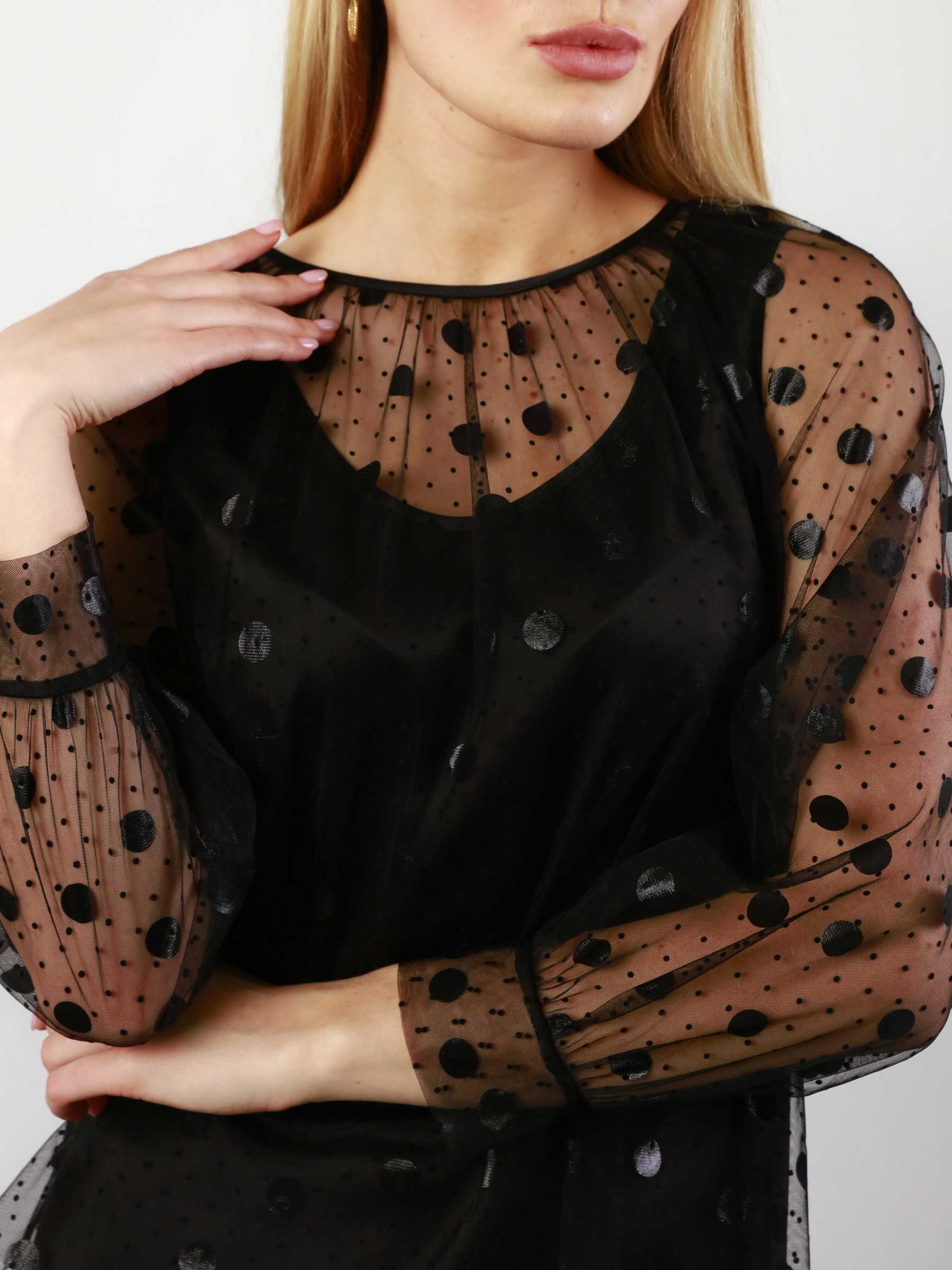 Блузка Femme 70774.1.3FN — Черный