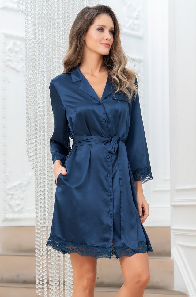 Халат Mia-Amore 3797 Frida — Синий