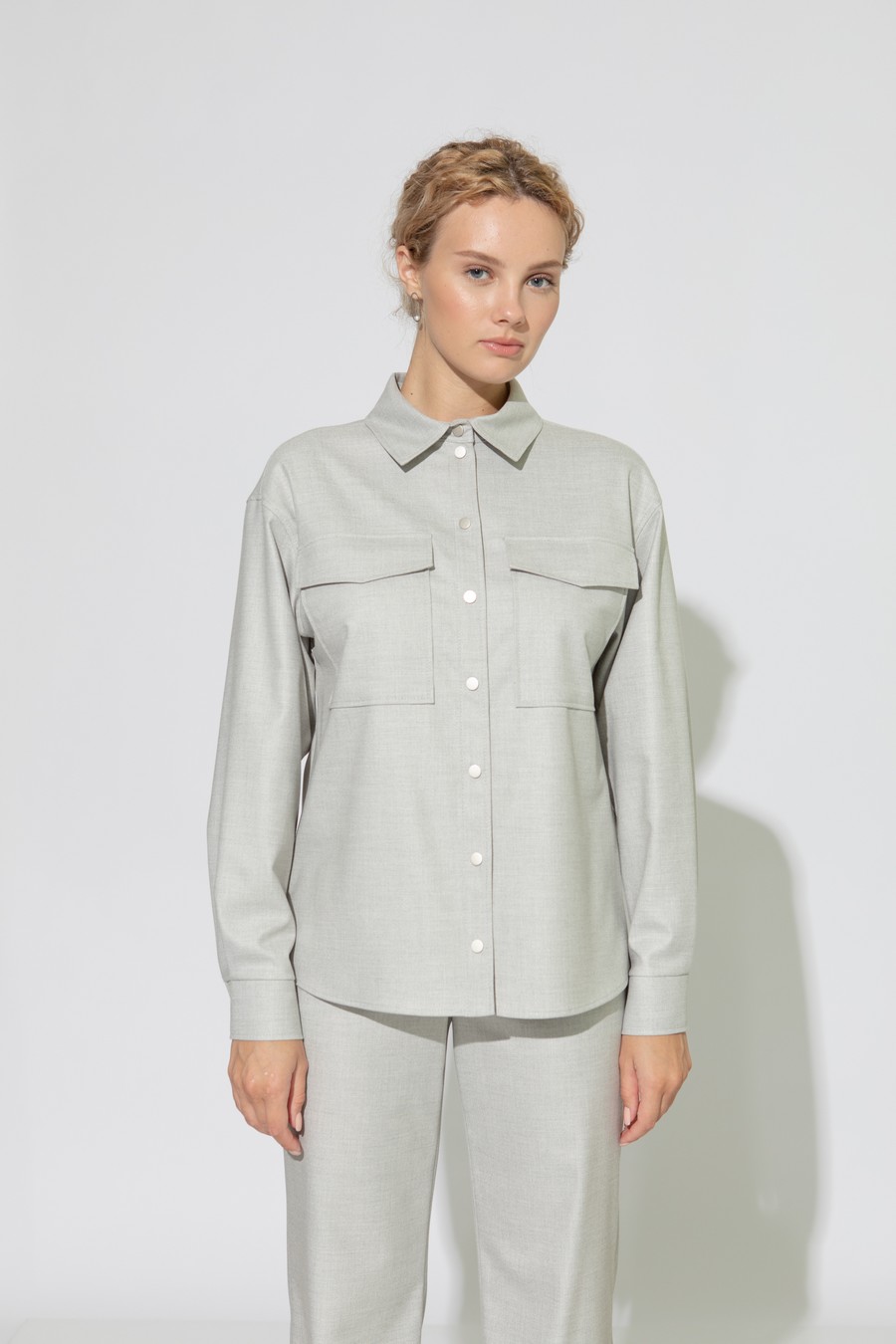 Блуза Femme 70824.1.4F — серый