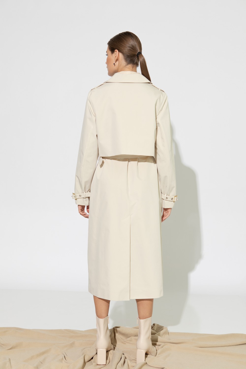 Плащ Femme 70889.1.2F — молочный