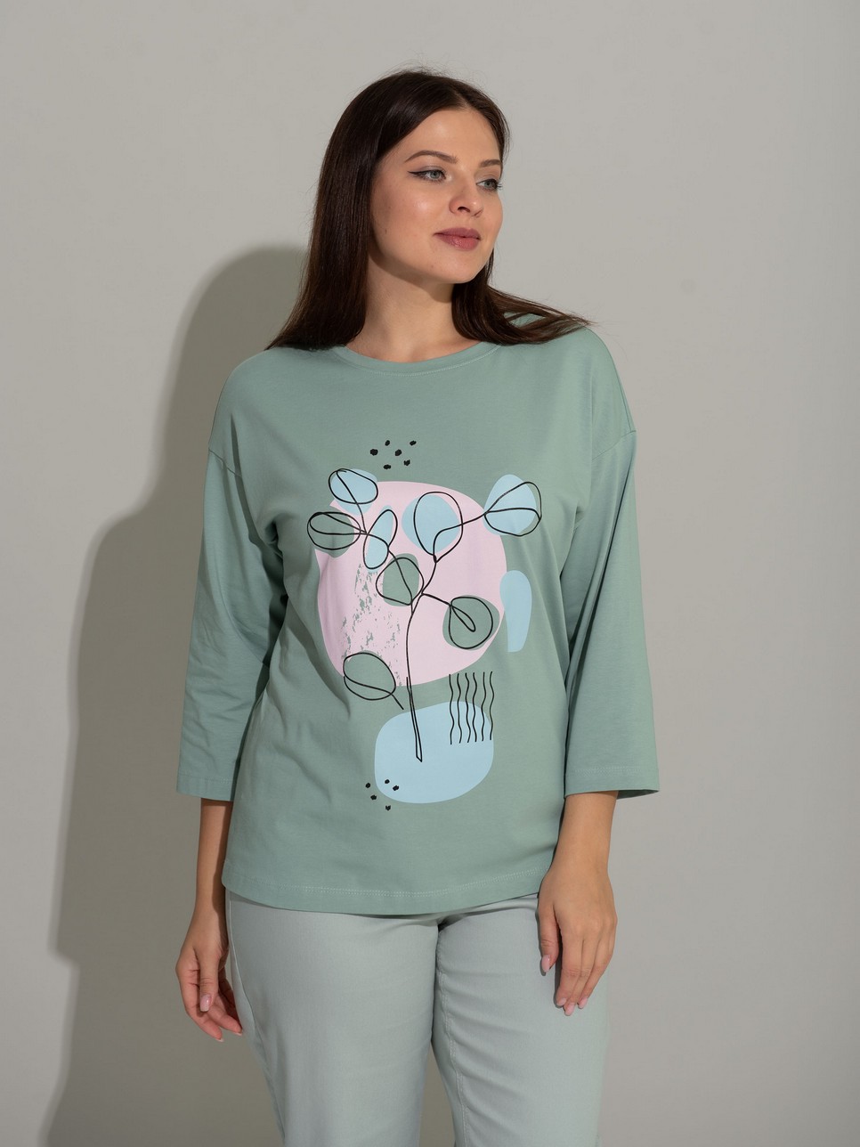 Джемпер Femme 30587.3.45BF — мятный