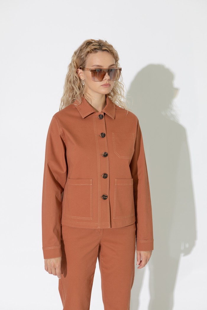 Куртка Femme 70844.1.11F — Терракотовый