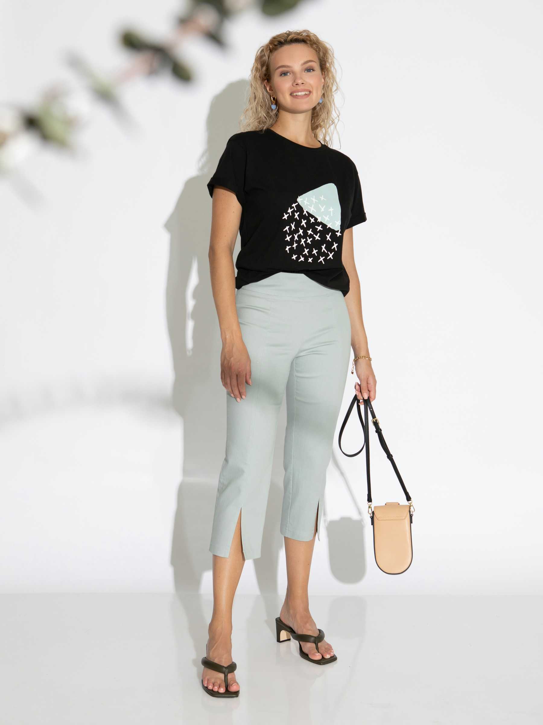 Капри Femme 9839.1.45F — мятный