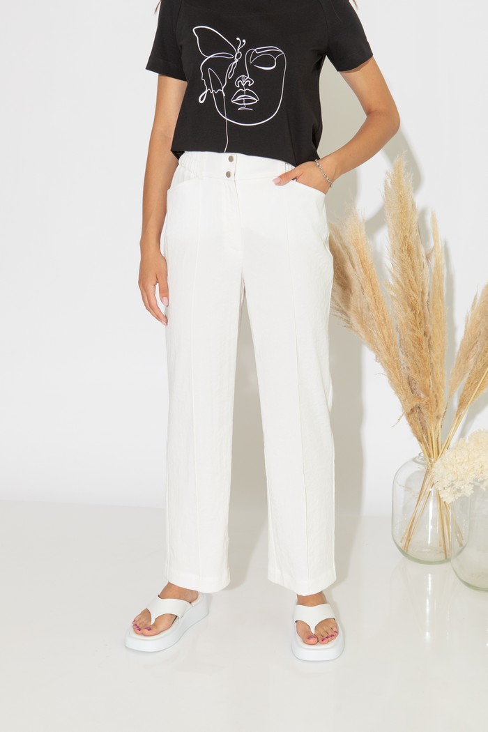 Капри Femme 9870.1.2F — молочный