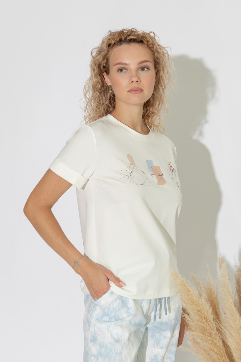 Джемпер Femme 30534.1.2F — молочный