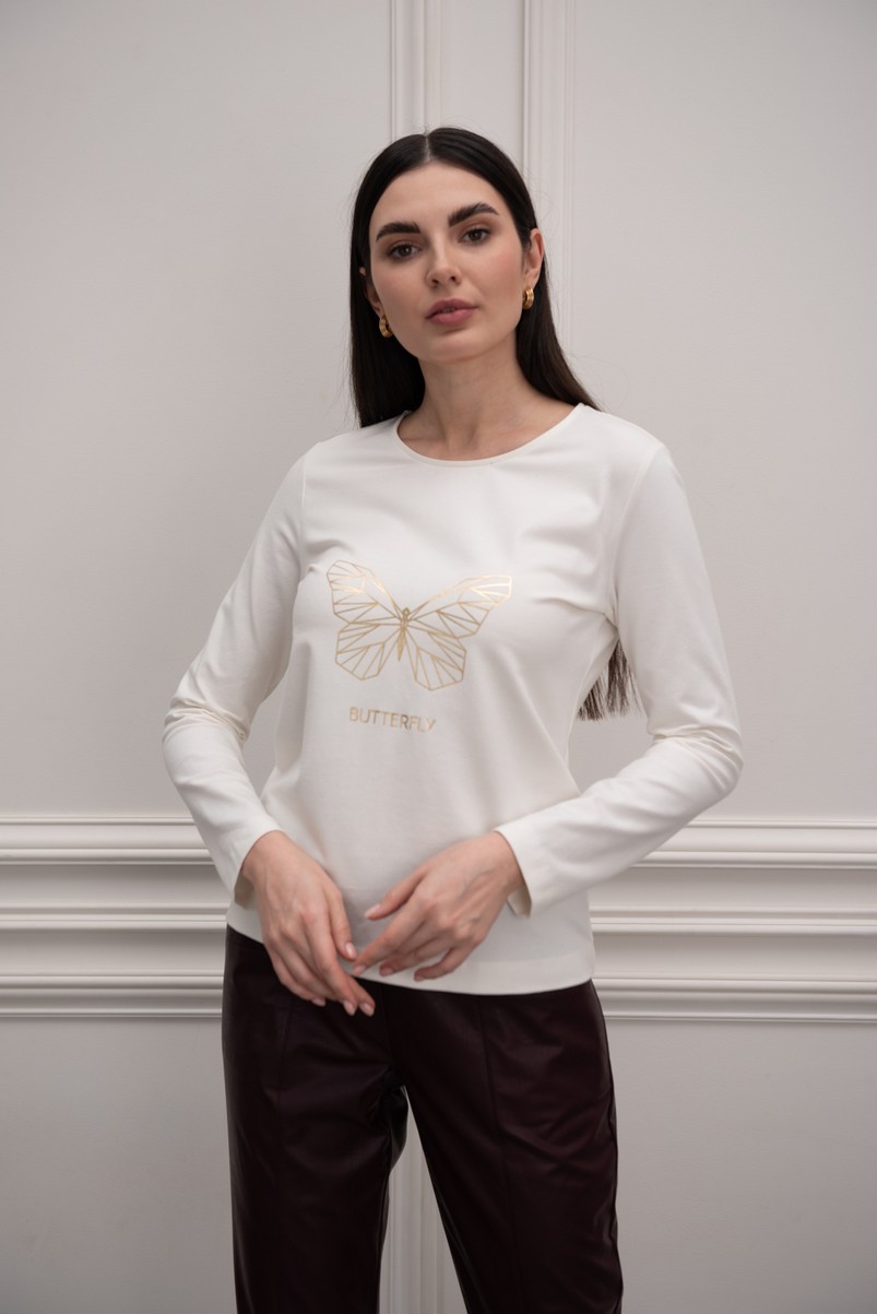 Джемпер Femme 30586.1.2F — молочный