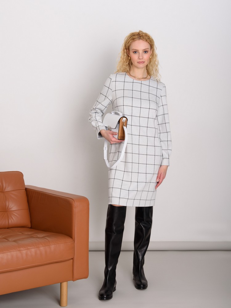 Платье Femme 80144.1.50F — Принт клетка