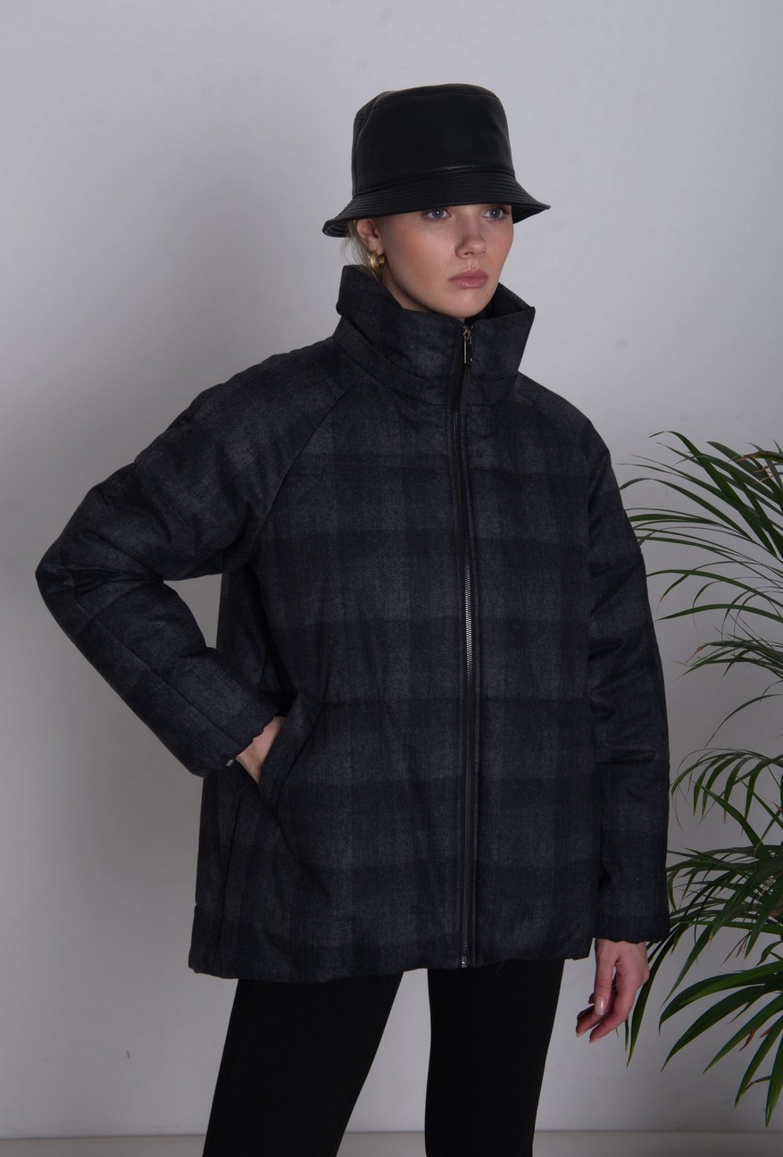 Куртка Femme 70959.1.50F — Принт клетка