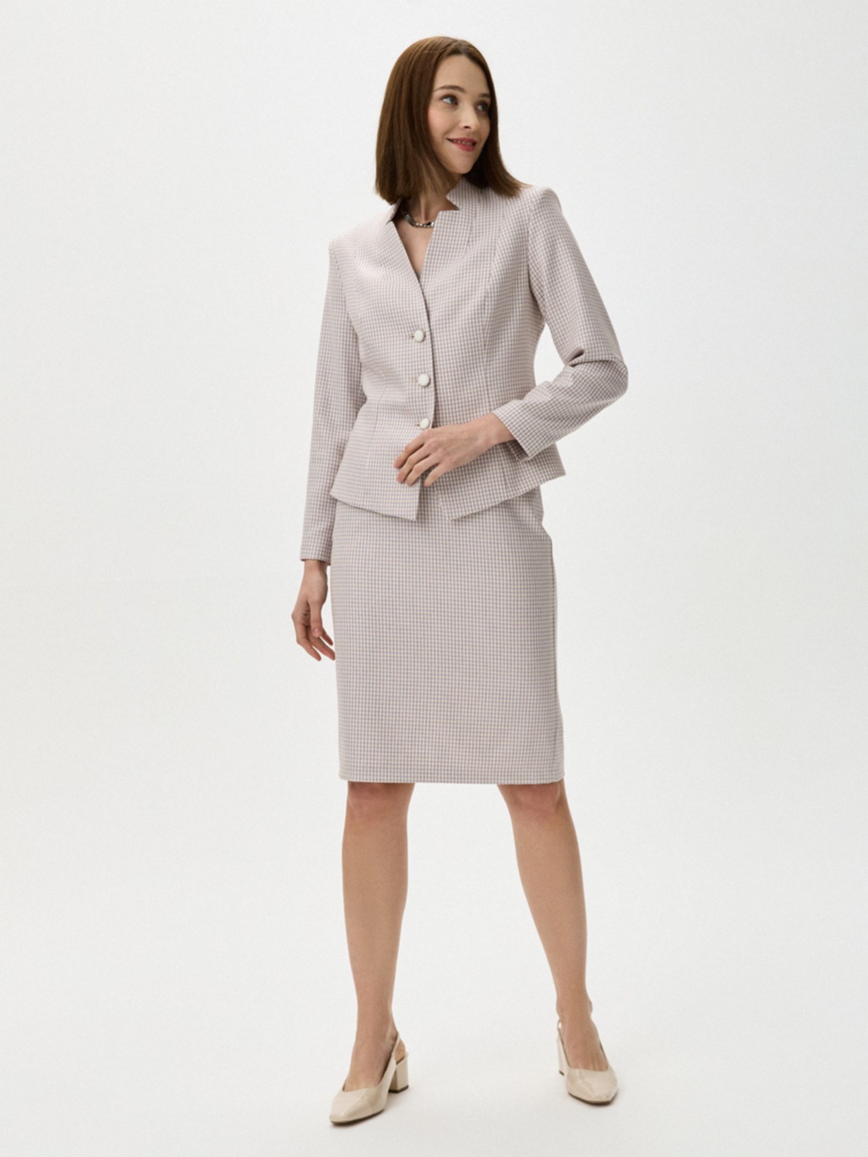 Юбка Akimbo А-2009 ЭМА(В3) — кремово-коричневый