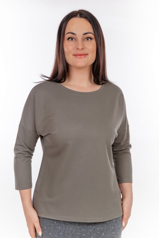 Блузка Palla 36-825С — оливковый