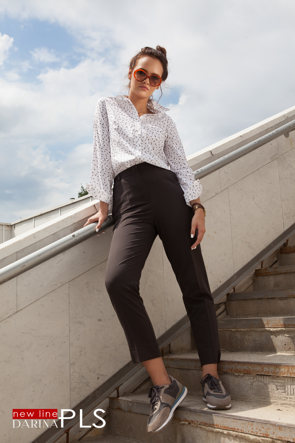 Брюки Darina PLS 319011 — Мокко