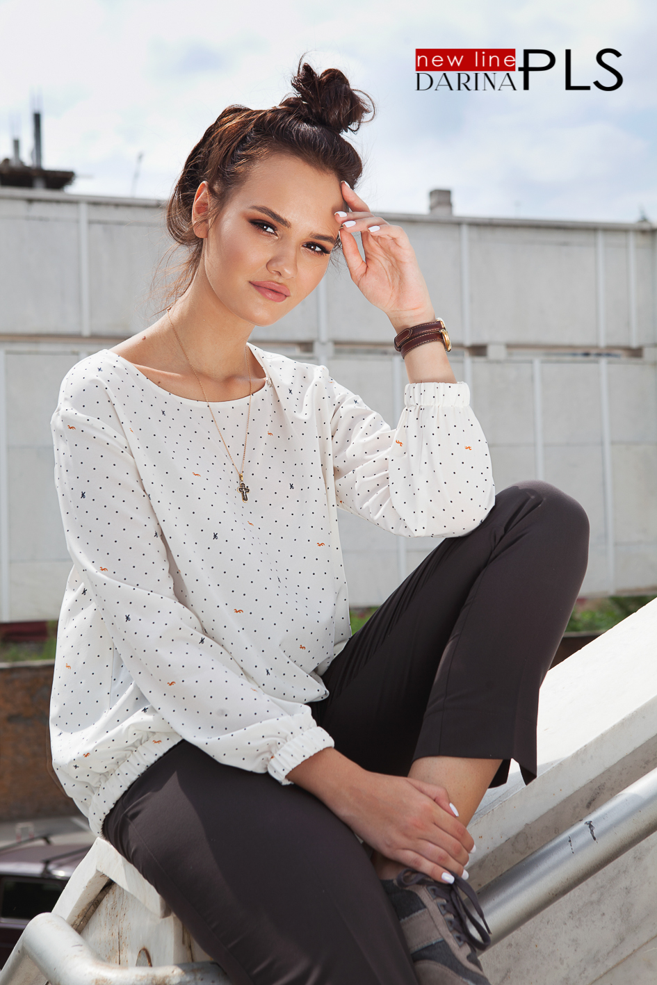 Блуза Darina PLS 319014 — Стрекоза