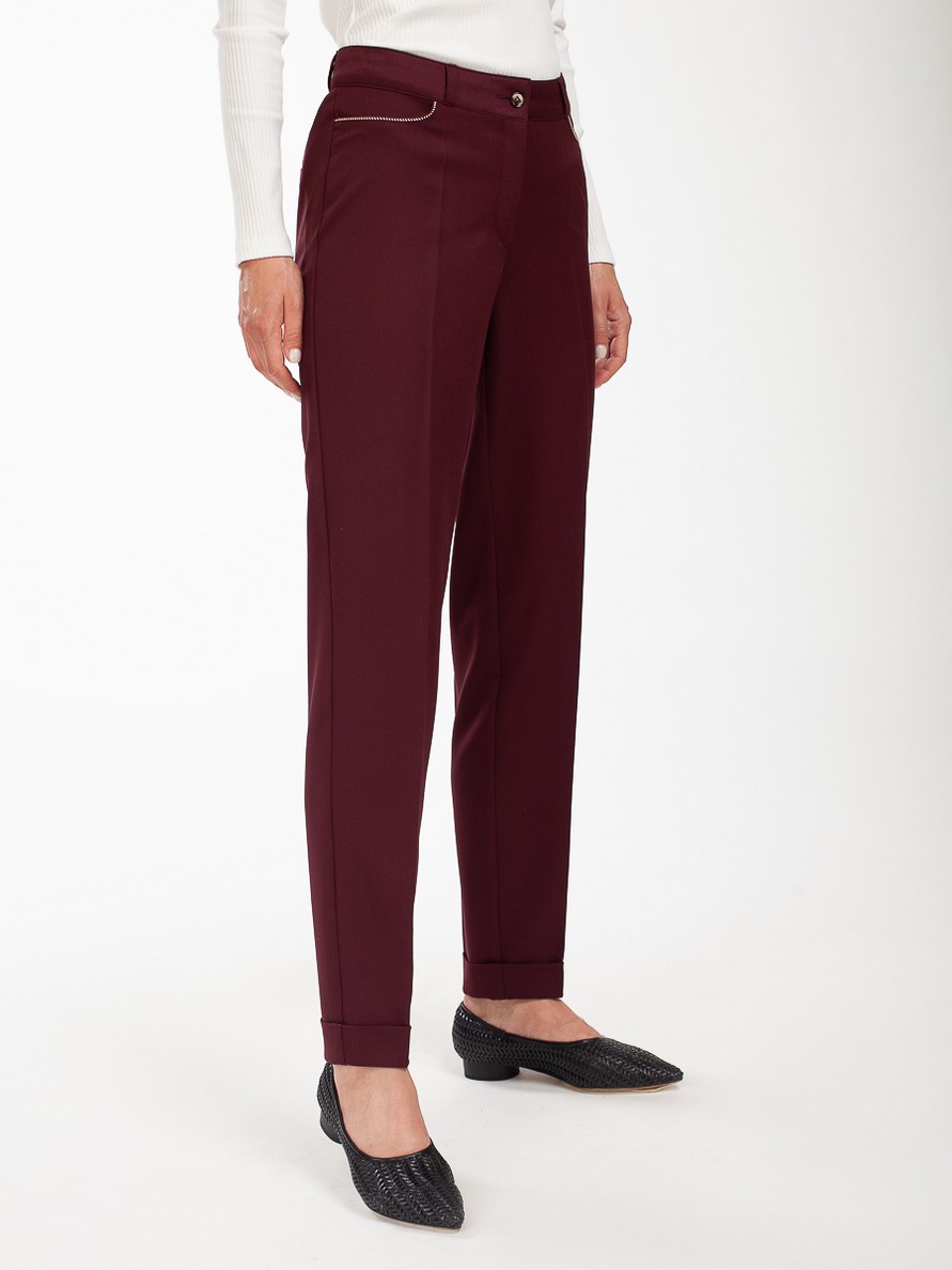 Брюки Femme 9493.1.41F — Бордовый