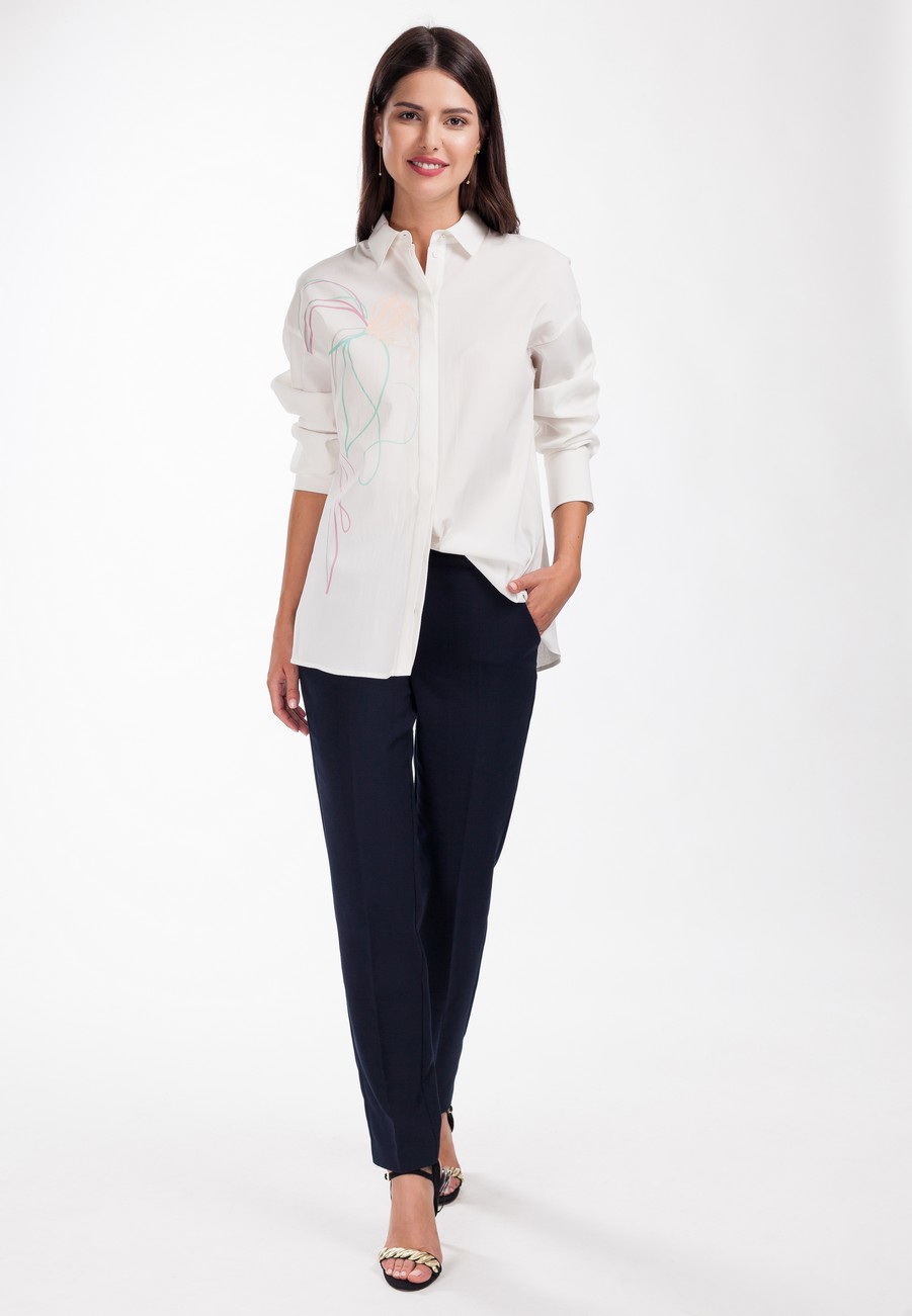Рубашка Femme 7739.1.2F — молочный