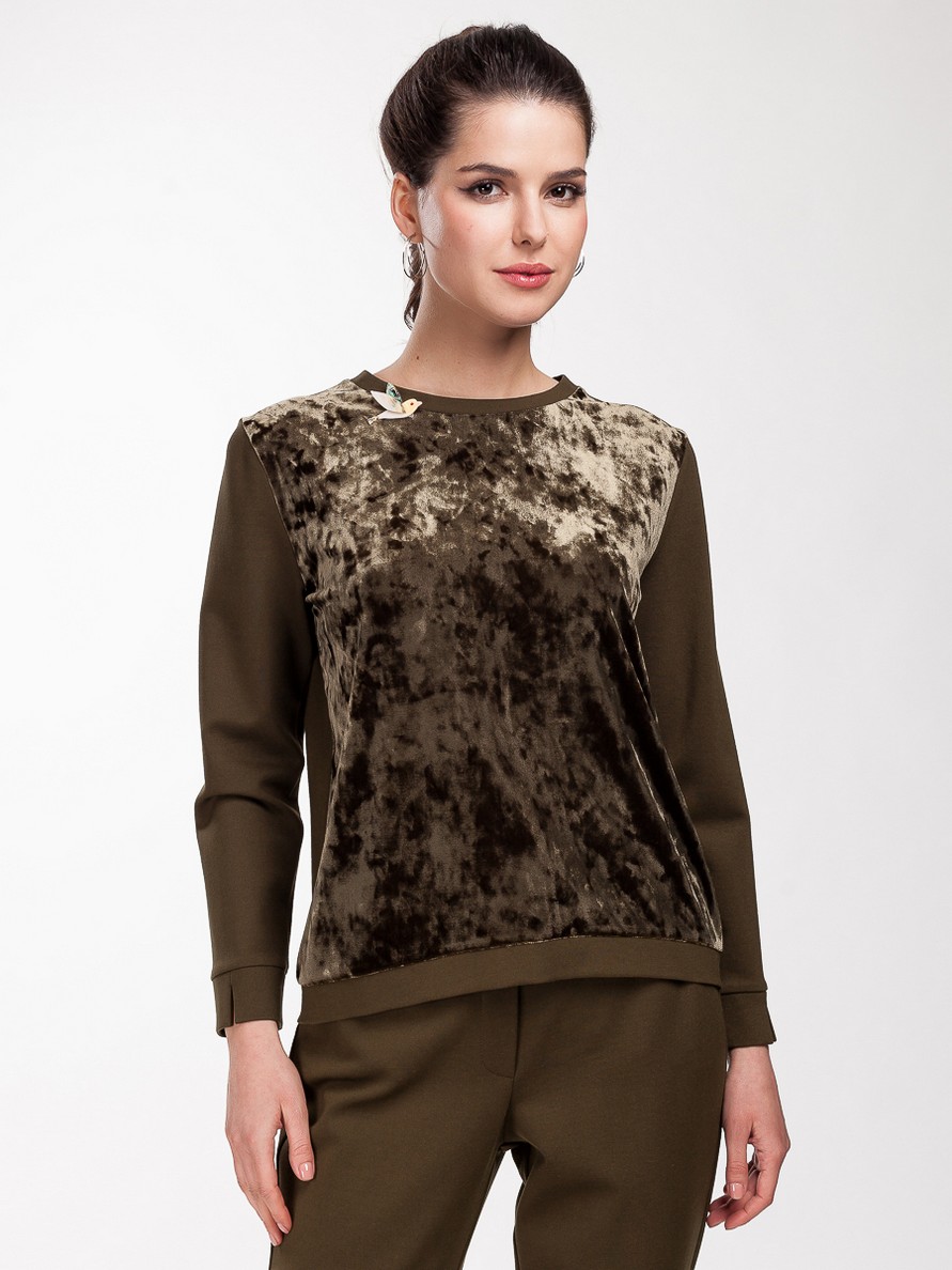 Джемпер Femme 3937.1.19FR — оливковый