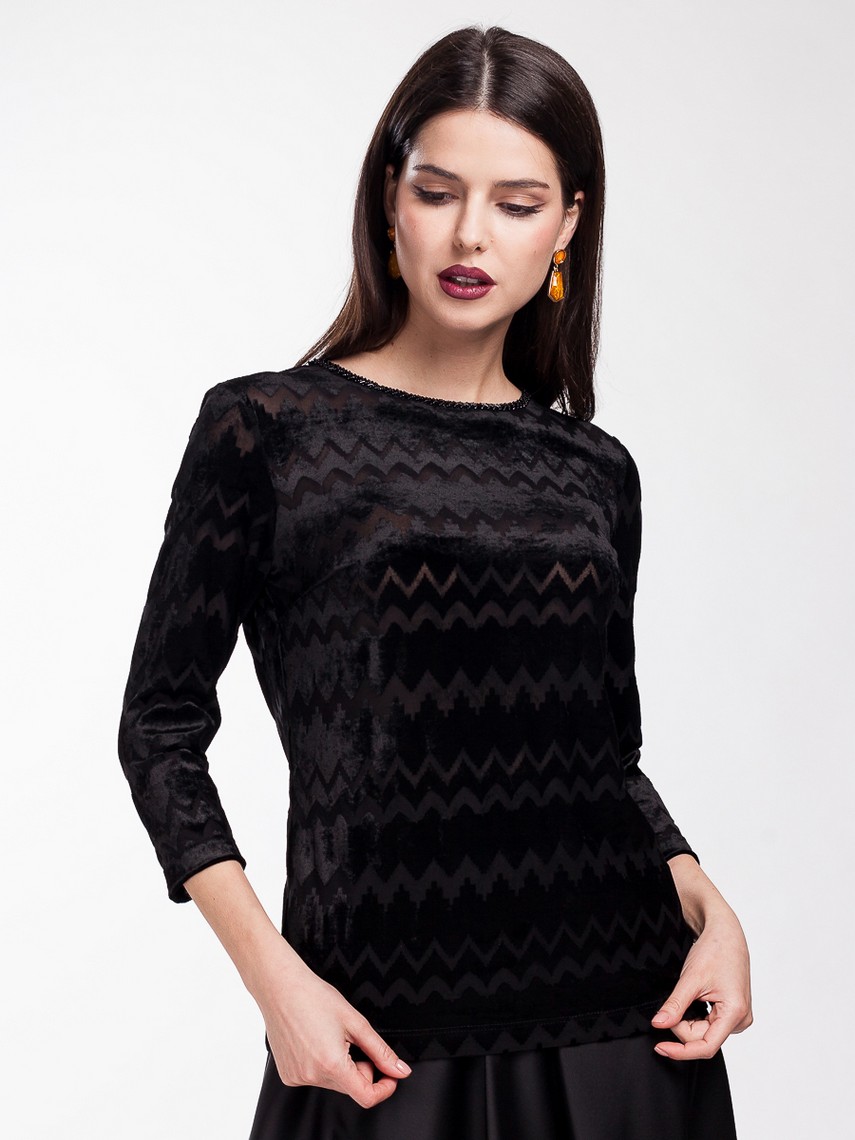 Джемпер Femme 30017.1.3FN — Черный