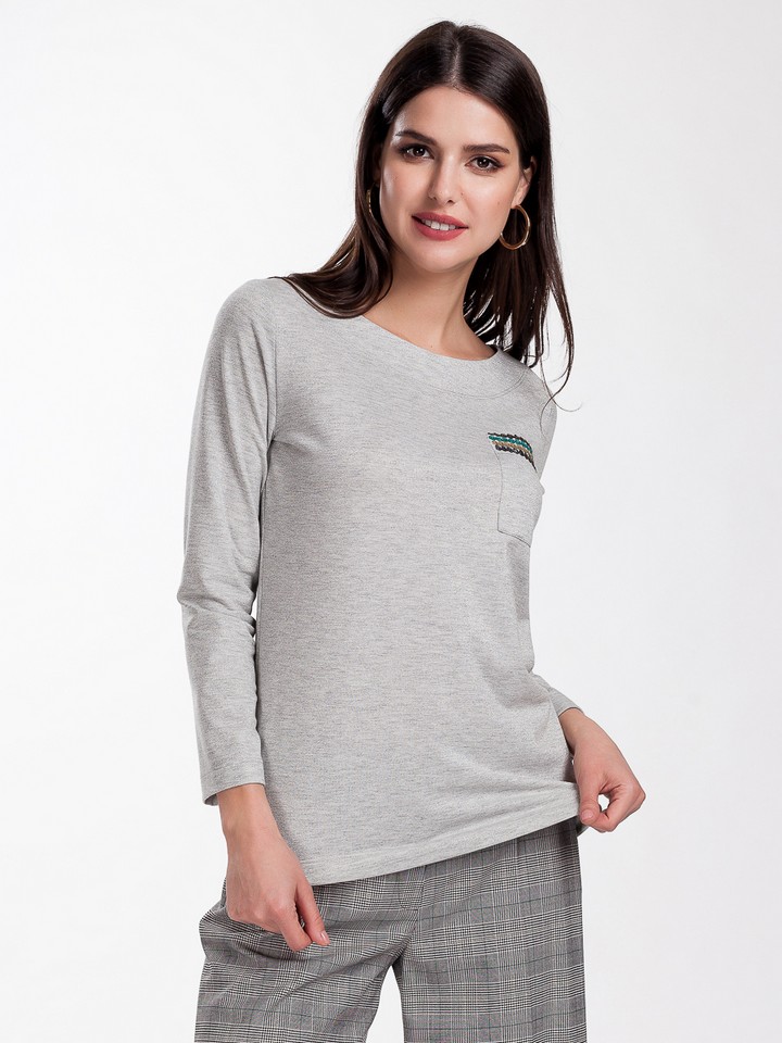 Джемпер Femme 30054.1.4F — серый