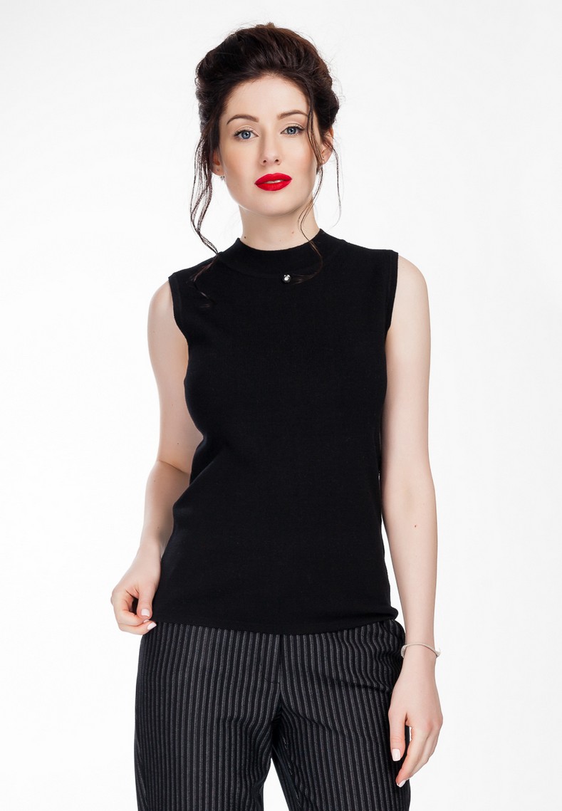 Топ Femme 3703.1.3D — Черный