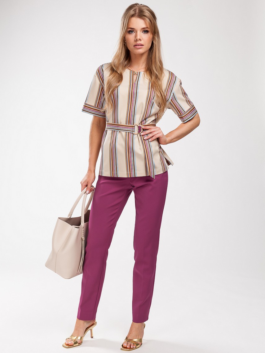 Брюки Femme 9534.1.40D — вишня